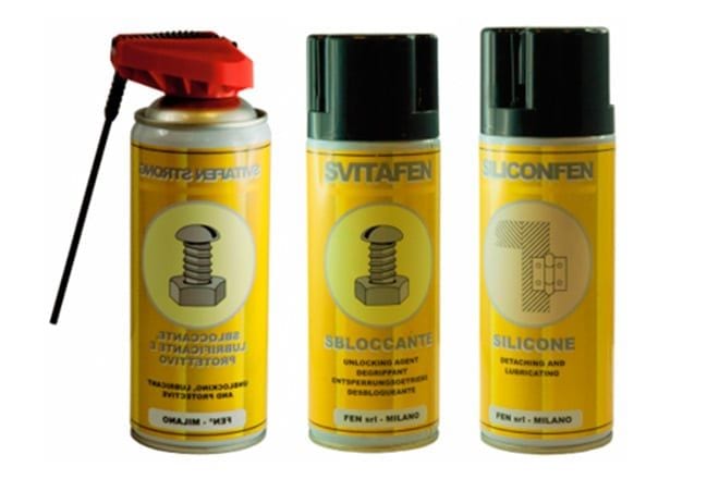 Lubricants, sealants, degreasers, and hand washers